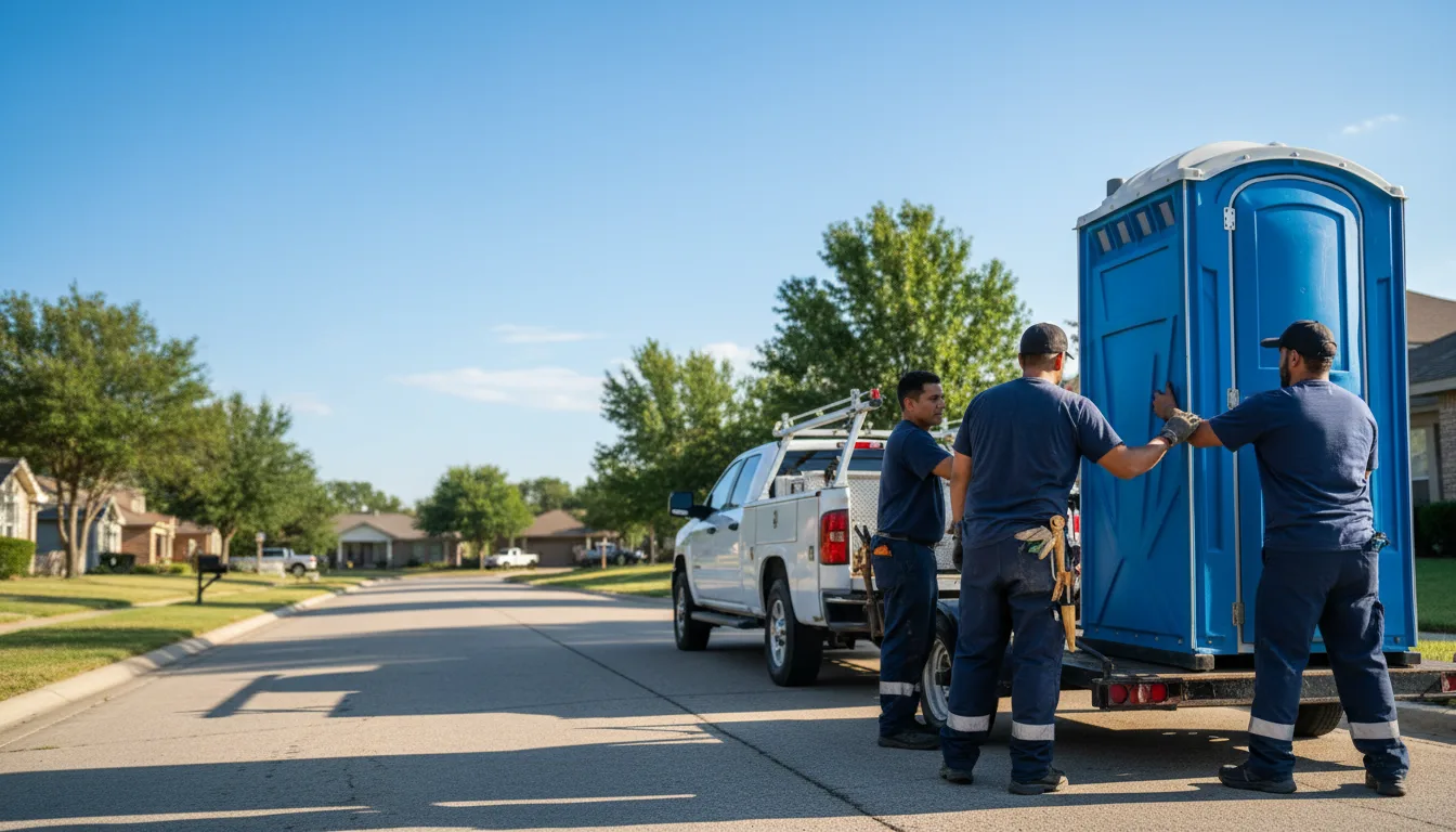 Portable Toilet Rental in Hyde, PA near me